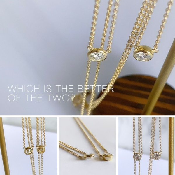 結局どっちがいい？ベゼルネックレスの枠問題。