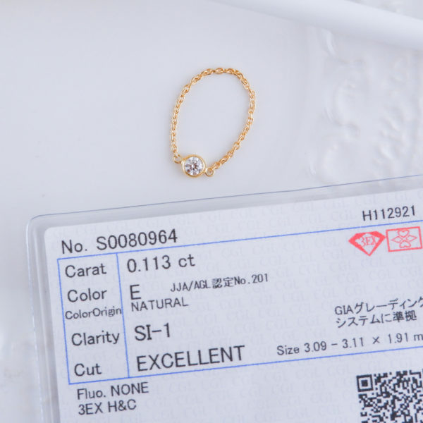 華奢ジュエリーの流行