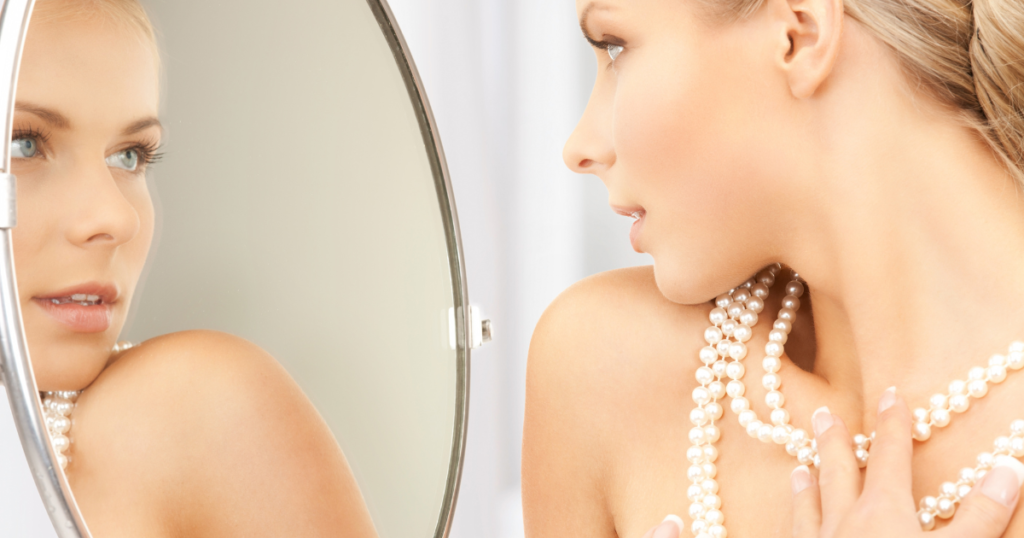 ロングネックレス_パール